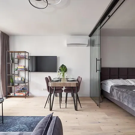 Platinum - Parking - Klimatyzacja - Winda - Self Check In Apartment *
