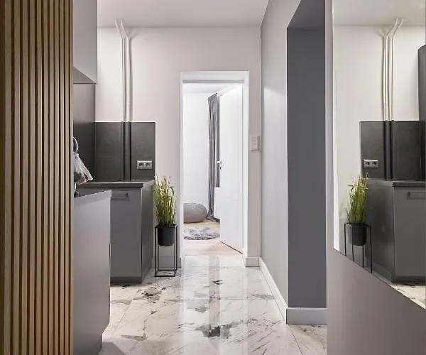 Apartament Platinum - Parking - Klimatyzacja - Winda - Self Check In Wrocław